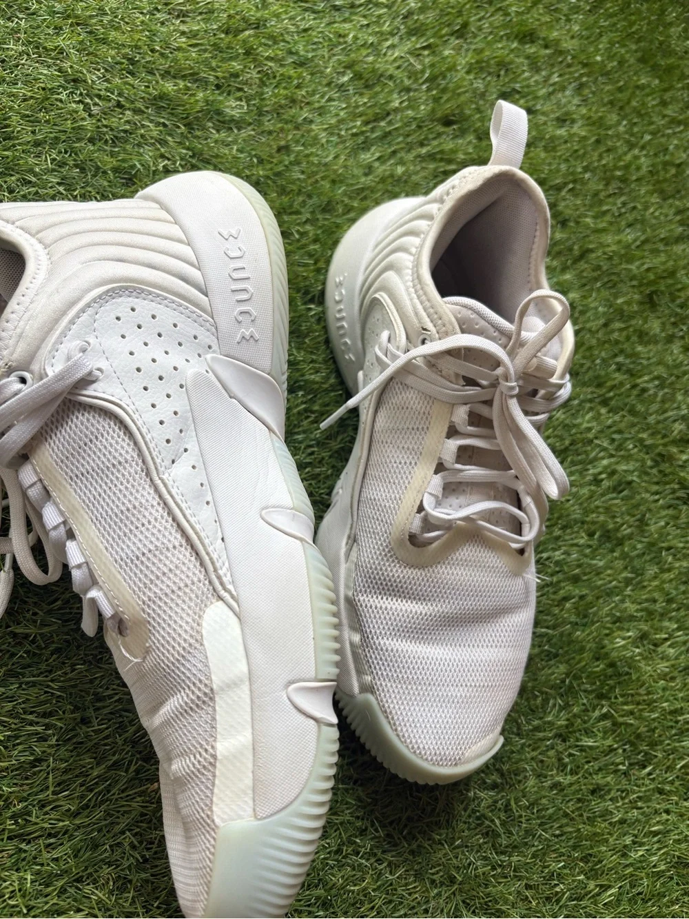 Shoe interior with label